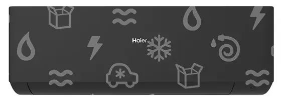 jednotka klimatizační nástěnná vnitřní HAIER; EXPERT NEW Inverter; 5,0kW; R32; černá